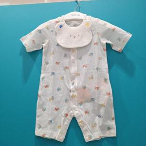 아가방 CB01 26SS 파베 7부 우주복(턱받이) 01T317518