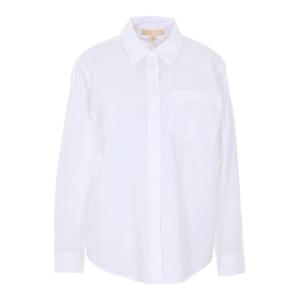 [MICHAEL KORS] 라프리마 여성 셔츠 화이트 위드 Frontal 버튼 클로져 MR640TYKLZ100 /8