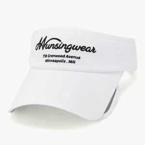 [먼싱웨어] 남성 에센셜 윙 바이저 화이트 MR121MCP21