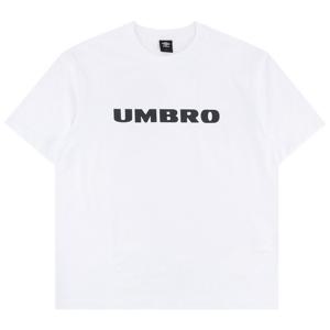 엄브로 프레쉬 빅레터링 반팔 티셔츠 UR121SRS12WHT