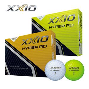 [26년신상]젝시오 XXIO 하이퍼 HYPER RD 3피스 화이트/옐로우 골프공-12알