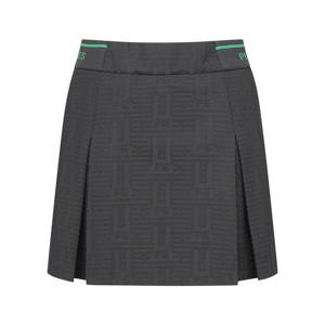 [파리게이츠] 여성 심볼 패턴 인버티드 밴딩 큐롯 스커트 521F1PC282GY