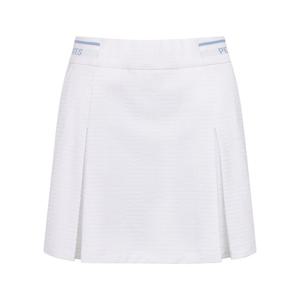 [파리게이츠] 여성 심볼 패턴 인버티드 밴딩 큐롯 스커트 521F1PC282WH