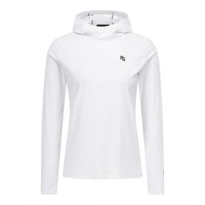 [파리게이츠] 여성 스마일 냉감 후드 긴팔 티셔츠 521F1TI203WH