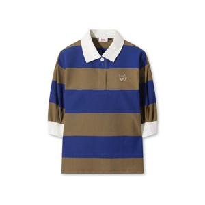 [왁]왁 럭비 스트라이프 폴로 WWTBS26107BUD