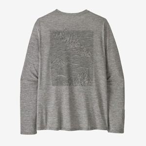 파타고니아코리아 45455R5멘즈 롱-슬리브드 캐필린 쿨 데일리 셔츠 - 스트라타스파이어 JD