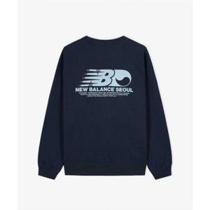 뉴발란스 NBNCF4A023 UNI NB 서울 익스클루시브 맨투맨 (NAVY) NBNCF4A023_59 317399
