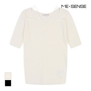 [미센스][미센스] 베스트 반팔 니트_MB46KNM612Z (P003713735)