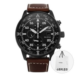 시티즌 CA0695-17E 크로노그래프 남성 가죽시계