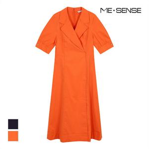 [미센스][미센스] 카_라넥 반팔 원피스_MB45OPM108A (P003603551