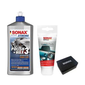 소낙스 차량 흠집 복원 키트 3종(복원제x1컴파운드x1블랙 스펀지x1)