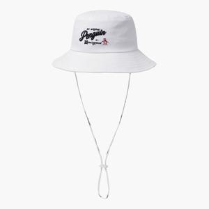[먼싱웨어] 남성 오리지널 펭귄 버킷햇 화이트 MR121PCP22
