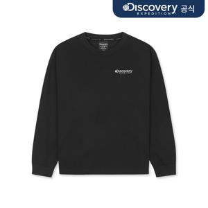 키즈 프레시벤트 에센셜 스몰로고 긴팔티셔츠 (BLACK)