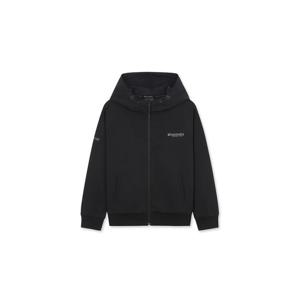 키즈 우븐 하이브리드 트레이닝 후드자켓 (BLACK)