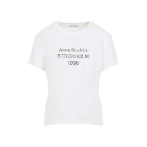 아크네 스튜디오 반팔 티셔츠 CL0397 AEG OFF WHITE