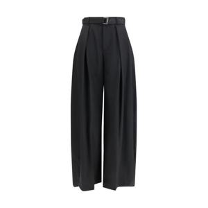 사카이 스트레이트 팬츠 2608286 001 BLACK