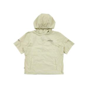 디스커버리 공용 우븐 폴튼 반팔 후디드 아노락 DXTR74043-NBD