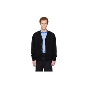 25 FW 비즈빔 남성 블랙 니트 가디건 261487M200001