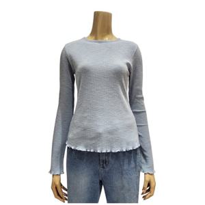 [반에이크]골지 웨이브 슬림 티셔츠 (VB63TSM303Z)