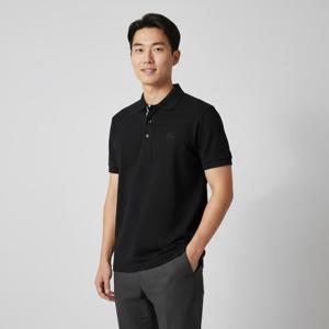 버버리6S 8096425 A1189 코튼 폴로 셔츠 블랙