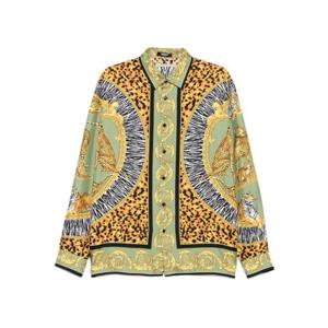 베르사체 셔츠 1019438 1A15792 5G610 Green