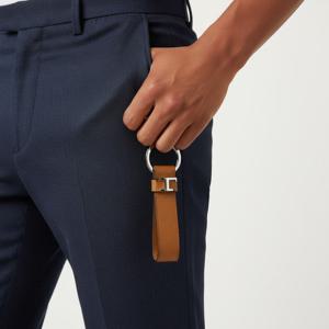 TOD S 25FW T 레더 스트랩 키링 (XAMTSIGA200F3K S002) (XAMTSIGA200F3KS002)