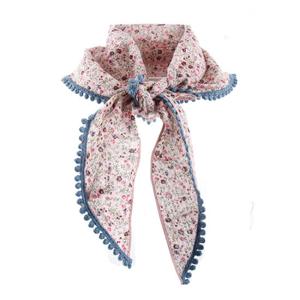 [더로라]면 삼각 쁘띠스카프 - 잔꽃세상 S5078