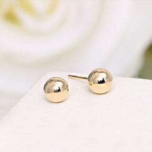 골드팡 14k 골든볼 귀걸이 5mm