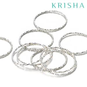 [크리샤]컷팅 실버 반지_KSR0184