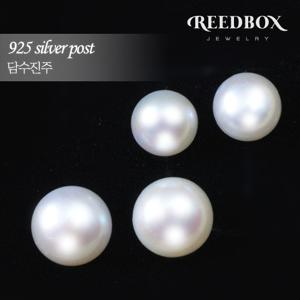 [리드박스] 11mm 담수진주 귀걸이 (선물포장)