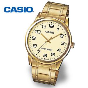[정품] CASIO 카시오 MTP-V001G-9B 남성 금장 메탈시계