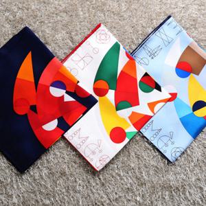 [더로라]54정사각 쁘띠스카프- 핸드헤밍 도형 S7024