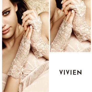 [비비안] 금사레이스 핸드커버 (PS3356)