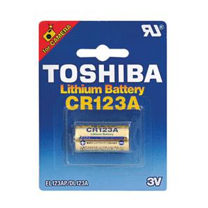 [도시바] 건전지 CR123A (3V)