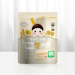 퓨어잇 떡뻥 유기농 백미 쌀과자 아이간식