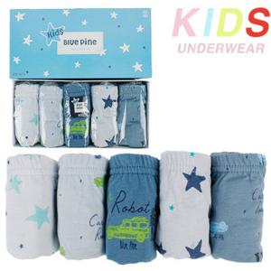 [블루핀] 남아동5매입 팬티 BMK0022