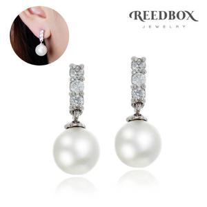 [리드박스] 혼주 한복 끌로 핵진주 드롭 귀걸이(귀찌가능)