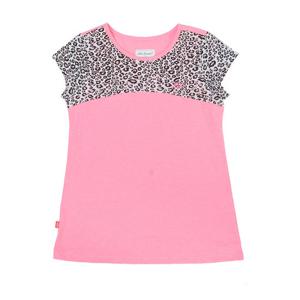 [ASK 주니어]여아 트렌디 레오파드네온티셔츠(JU2STR469FL/핑크)