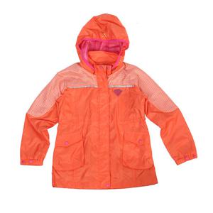 [ASK 주니어]여아 체크 배색 화섬 점퍼(JU2MJP201FE/오렌지)