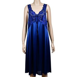 [Sogot][코나][8711]우아한 레이스 자수 새틴 홈웨어 원피스