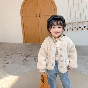 [베이비맥스] 데일리 오버핏 뽀글이 포켓 자켓 R0699