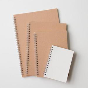 단순생활 스프링 노트 A4 크라프트 80매