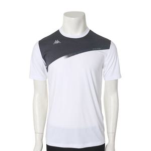 카파 남성 에너제틱 쿨 라운드 반팔 티셔츠 화이트 KKRS231MM