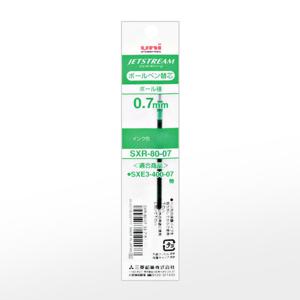 [유니] 유성리필심 제트스트림 SXR-80-07 (0.7mm/그린)