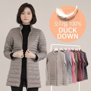 애비뉴투지 엄마옷 찬바람부니 초경량 오리털 패딩 자켓 J10024