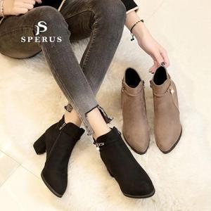 [스페루스] 여성용 겨울 부티 앵클부츠 카이몬