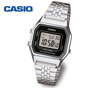 [정품] CASIO 카시오 LA680WA-1D 여성 전자 메탈 손목시계