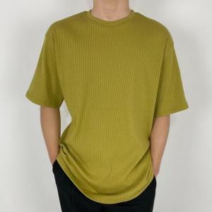 [582] 골지 니트 반팔 숏 슬리브 [4컬러/ONESIZE]