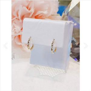 미니골드 다이아컷팅 원터치귀걸이 12MMECPM4032