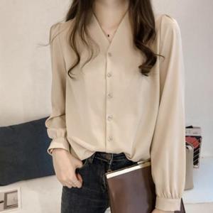 [깨비몰] 여성 봄/가을 패션 블라우스/셔츠/3컬러/FREE